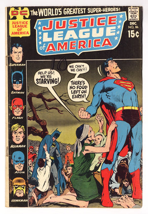 Justice League of America Vol 1 86  VG (4.0)   (1970)