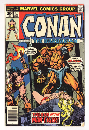 Conan the Barbarian Vol 1 67  Low Grade   (1976)