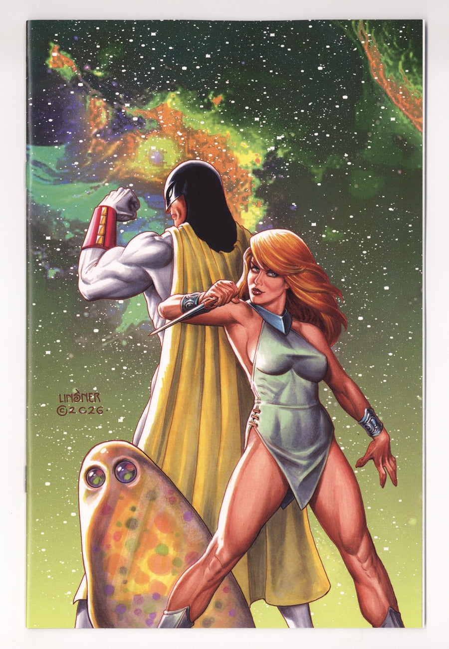 Space Ghost vs the Herculoids #2 NM (9.6) (2026) Linsner Virgin Incentive Variant