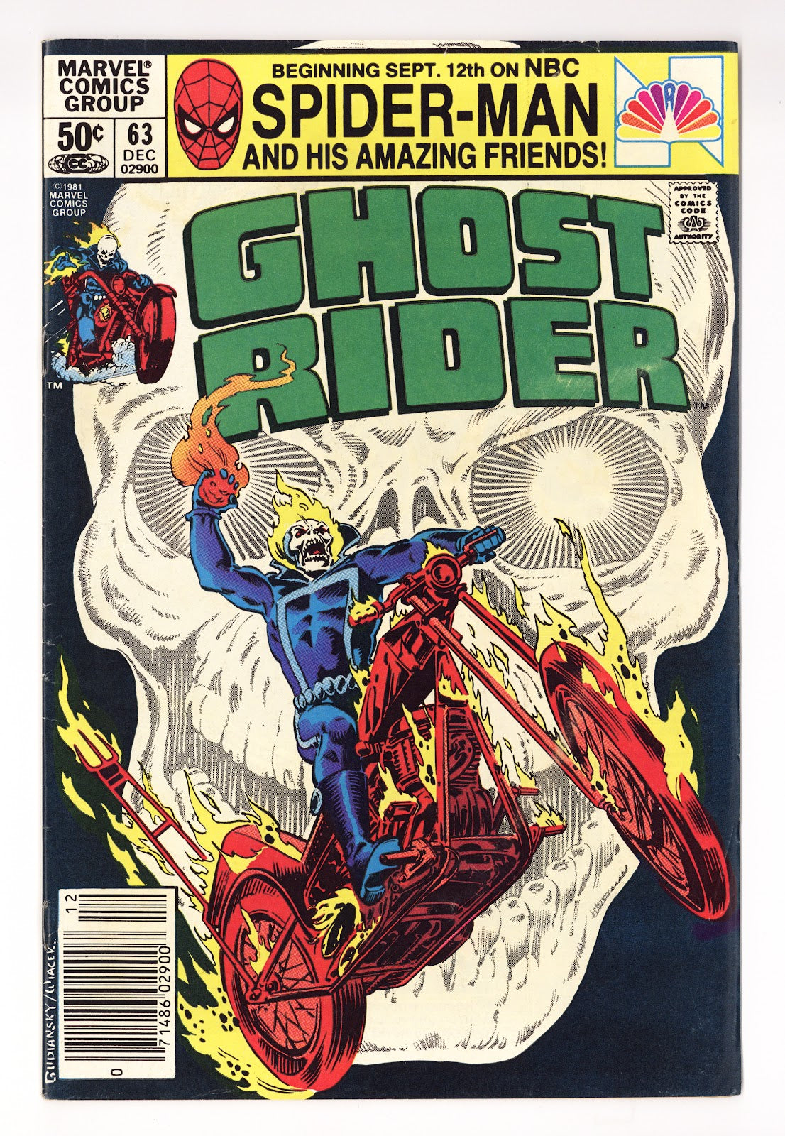 Ghost Rider Vol 1 63  Low Grade   (1981)   Newsstand  