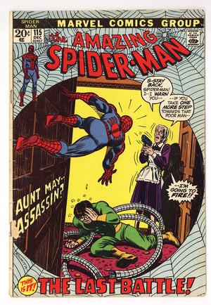 The Amazing Spider-Man Vol 1 115 VG- (3.5) (1972)
