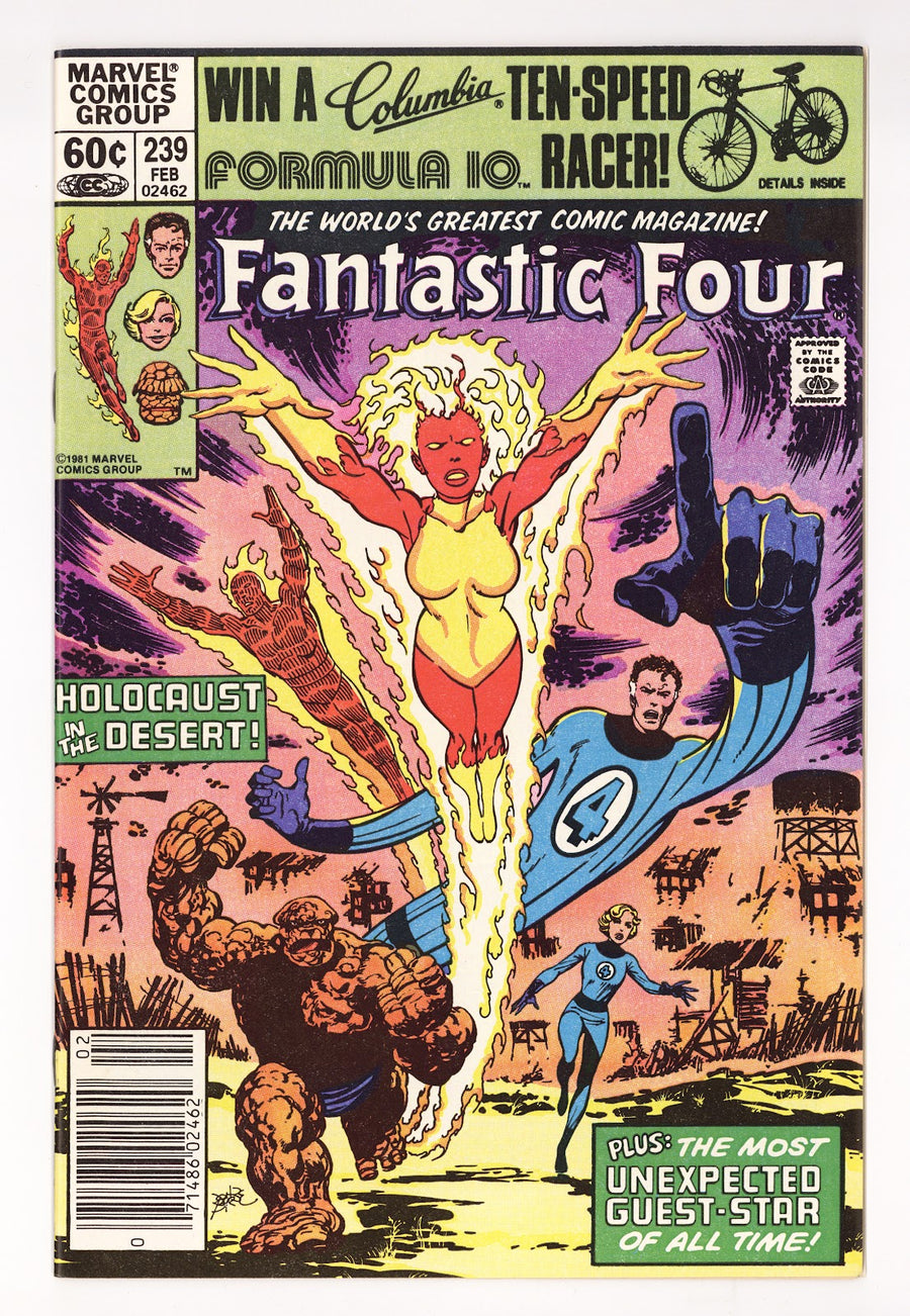 Fantastic Four Vol 1 239  High Grade   (1982)   Newsstand