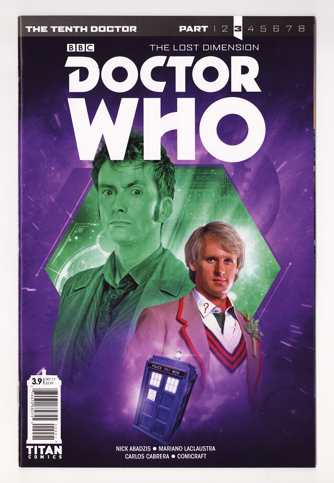 Doctor Who: The Tenth Doctor, Year Three   9  High Grade   (2017) Photo  Variant  