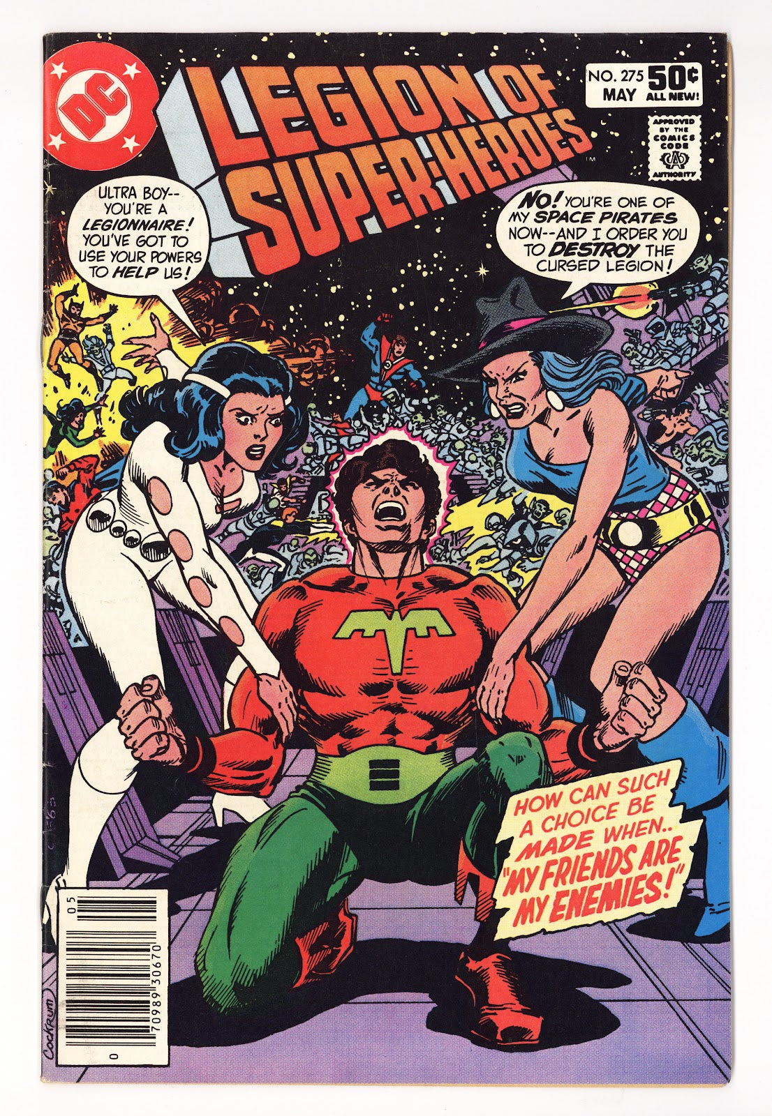 The Legion of Super-Heroes Vol 2 275 Mid Grade (1981) Newsstand 