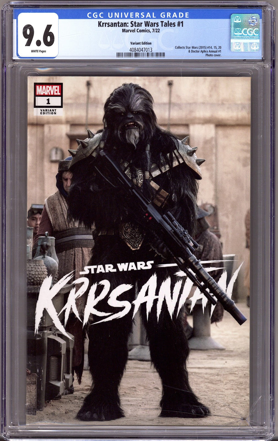 Krrsantan: Star Wars Tales   1 CGC 9.6 (NM+) Cracked Case  (2022) Photo  Variant