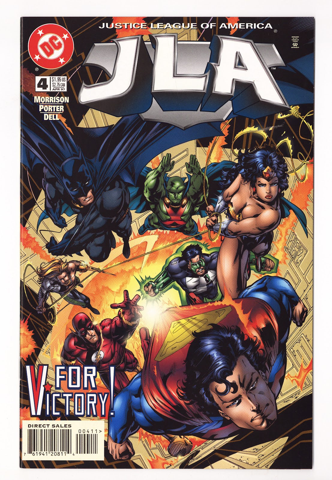 JLA 4 High Grade (1997) 