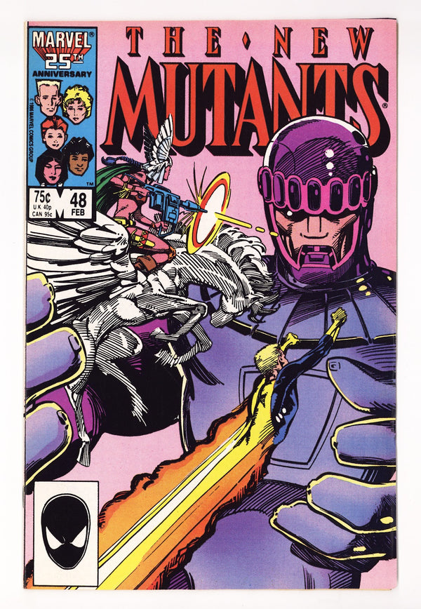 The New Mutants Vol 1 48 Mid Grade (1987) Direct