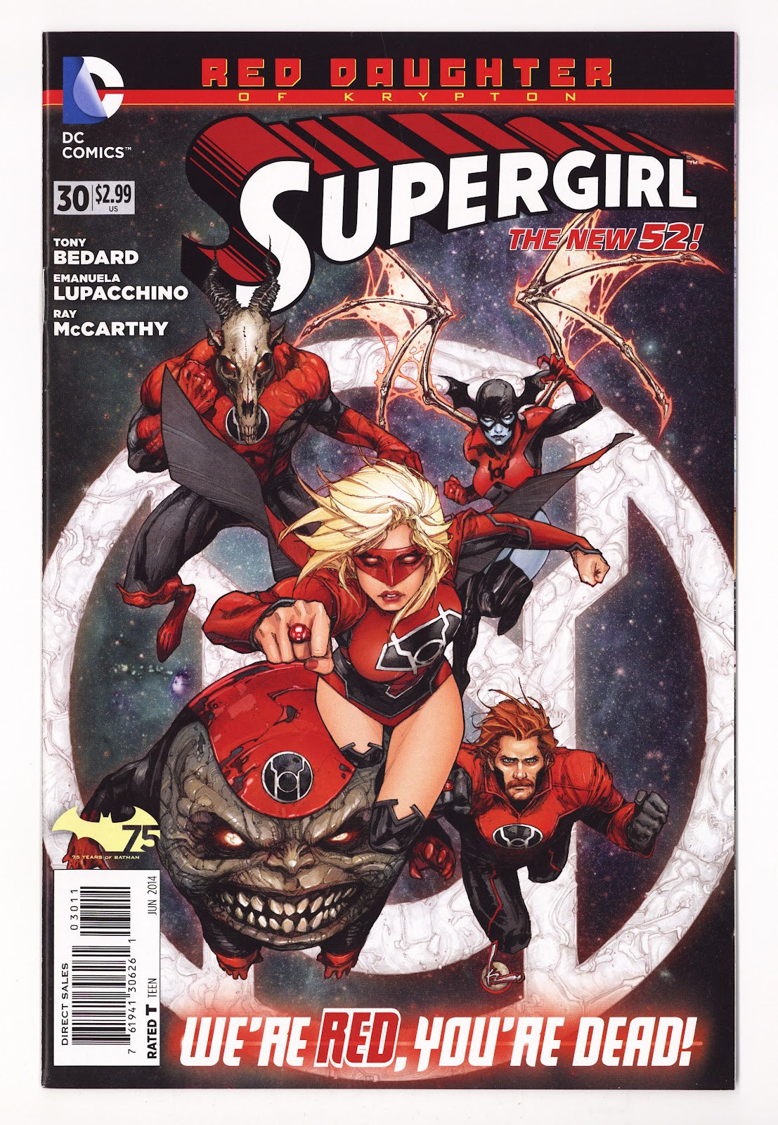 Supergirl Vol 6 30  High Grade   (2014)   Direct Sales  
