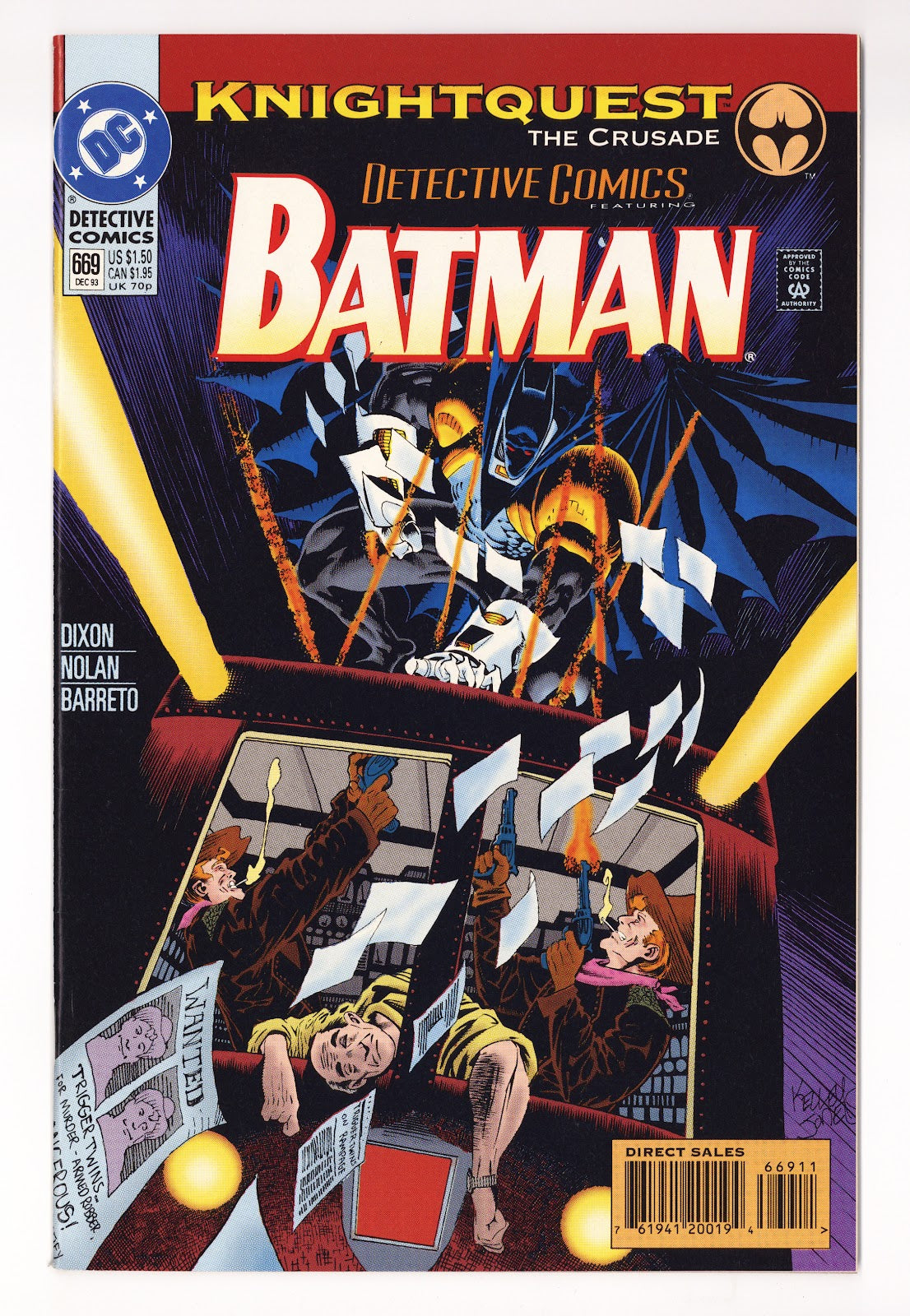 Detective Comics Vol 1 669  High Grade   (1993)