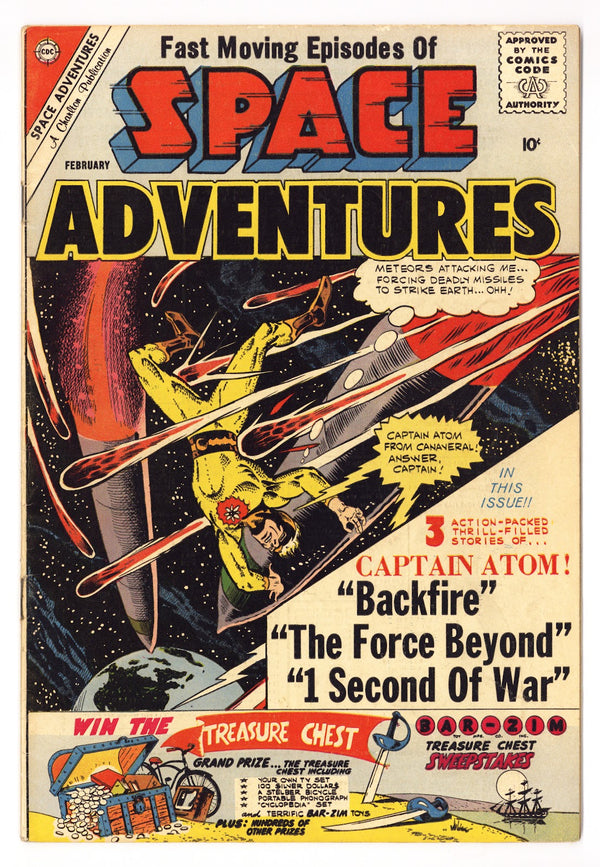 Space Adventures Vol 2 38 FN- (5.5) (1961)