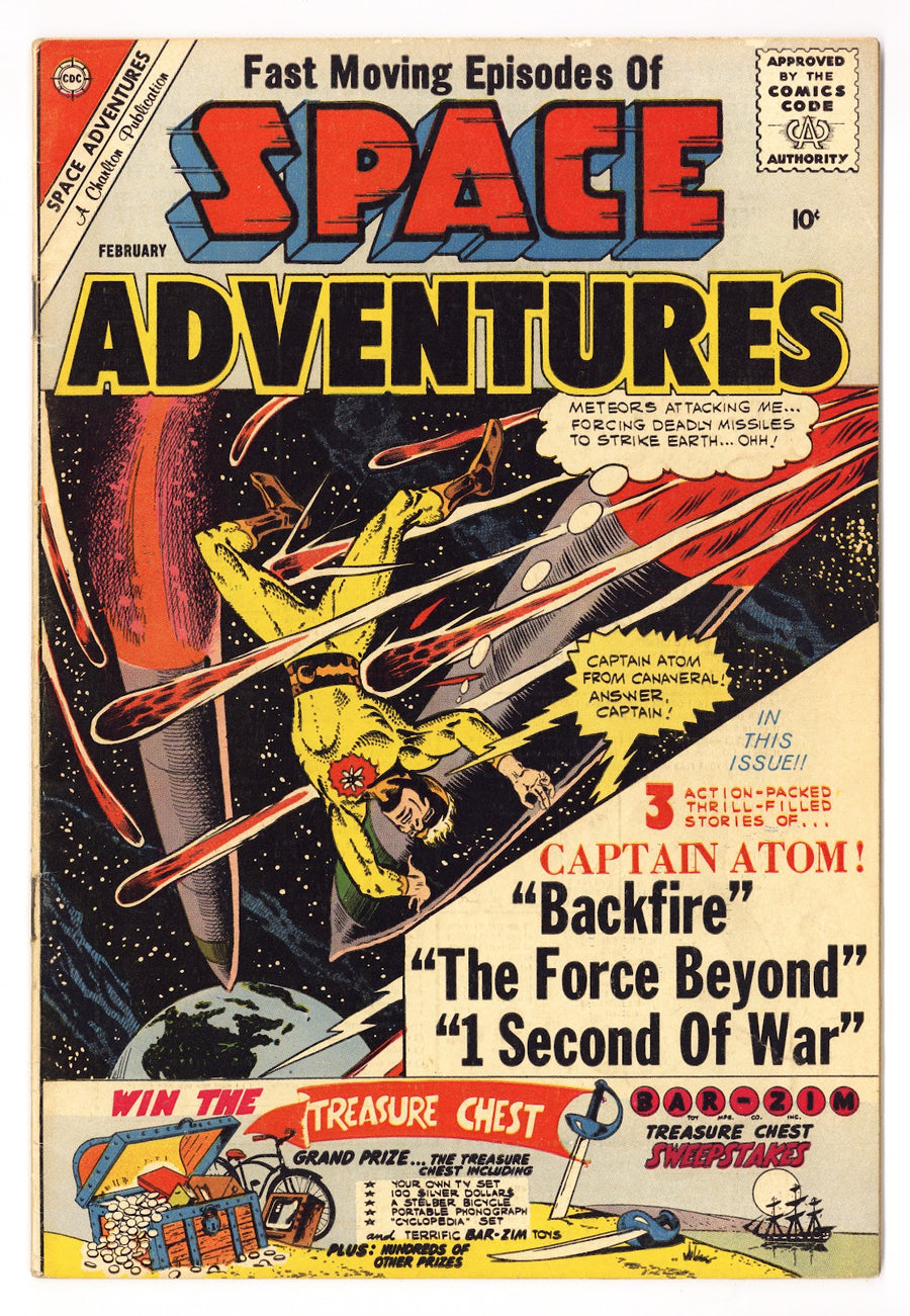 Space Adventures Vol 2 38 FN- (5.5) (1961) 