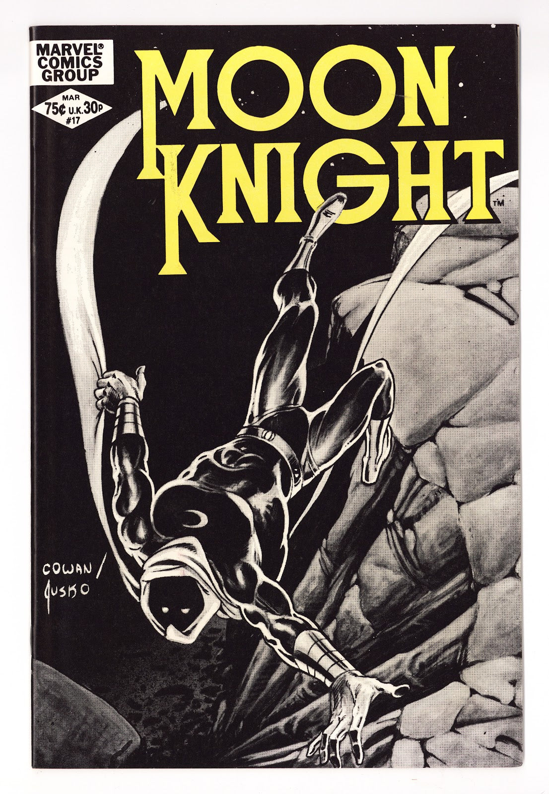 Moon Knight Vol 1 17 NM- (9.2) (1982) 