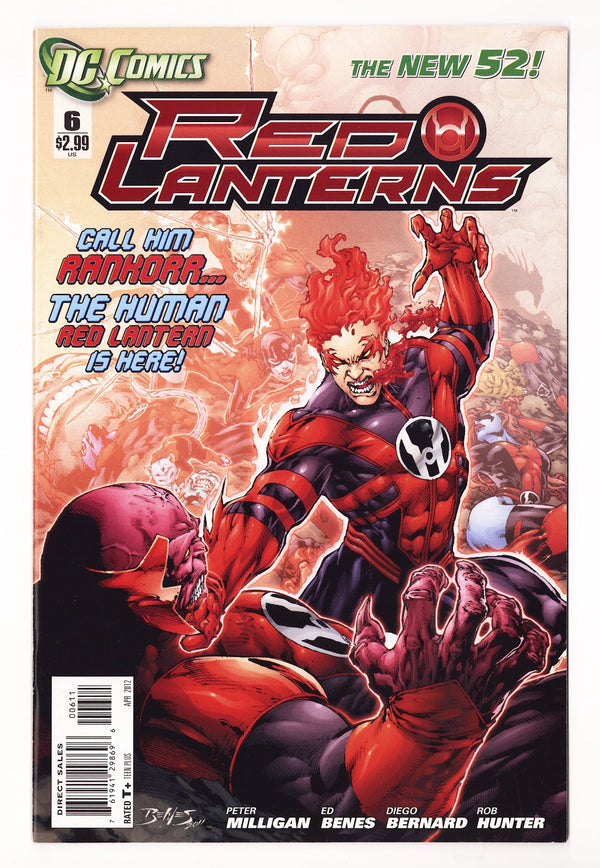 Red Lanterns 6 High Grade (2012) Direct Sales