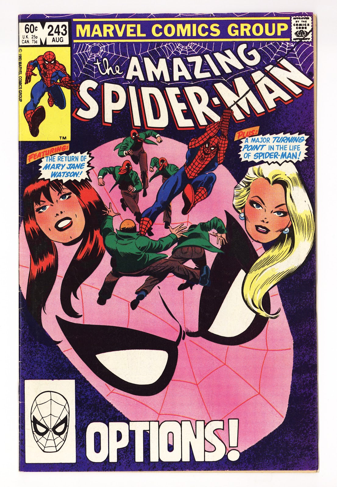 The Amazing Spider-Man Vol 1 243  Low Grade   (1983)