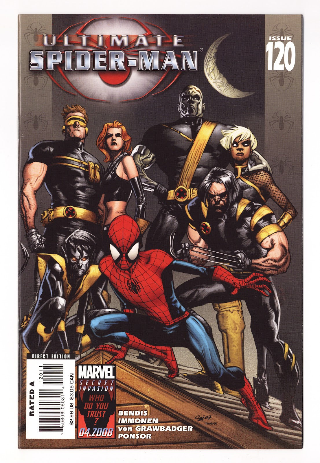 Ultimate Spider-Man Vol 1 120  Mid Grade   (2008)     