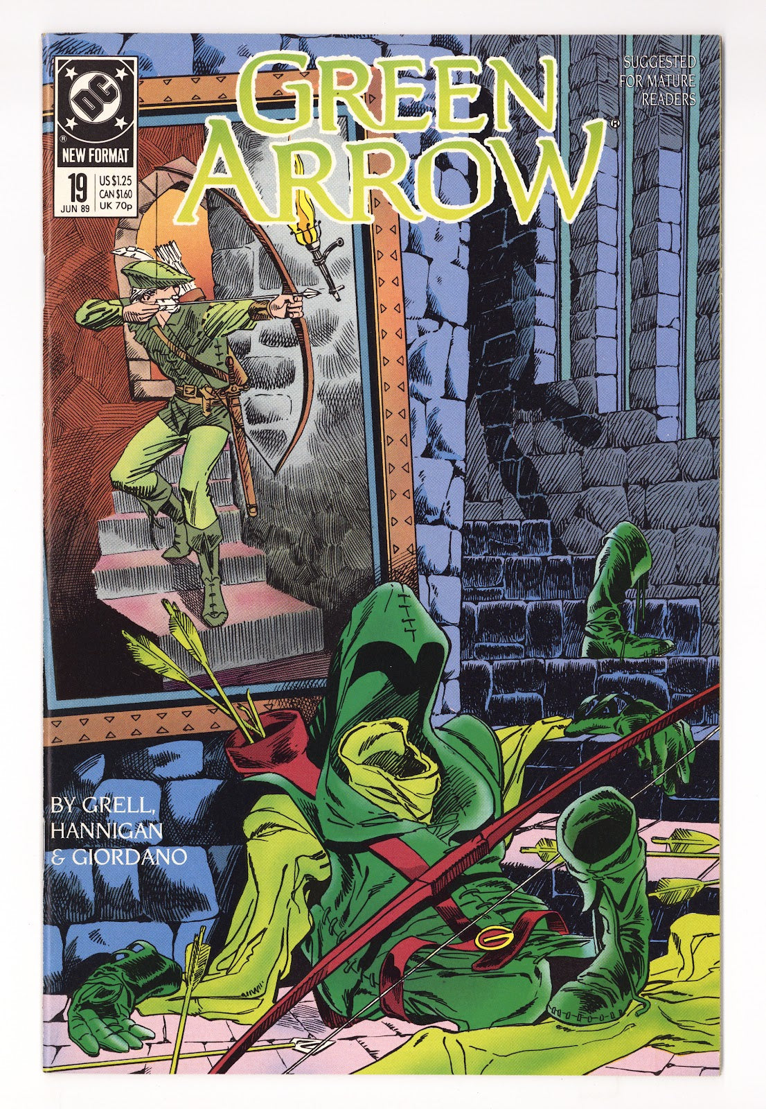 Green Arrow Vol 2 19  High Grade   (1989)