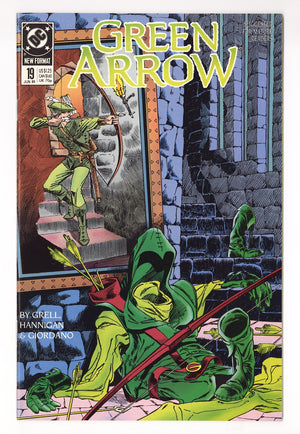 Green Arrow Vol 2 19  High Grade   (1989)