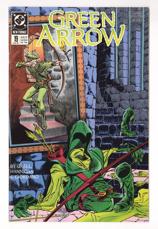Green Arrow Vol 2 19  High Grade   (1989)