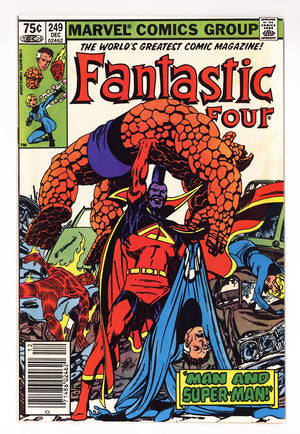 Fantastic Four Vol 1 249 VF (8.0) (1982) Canadian Price Variant