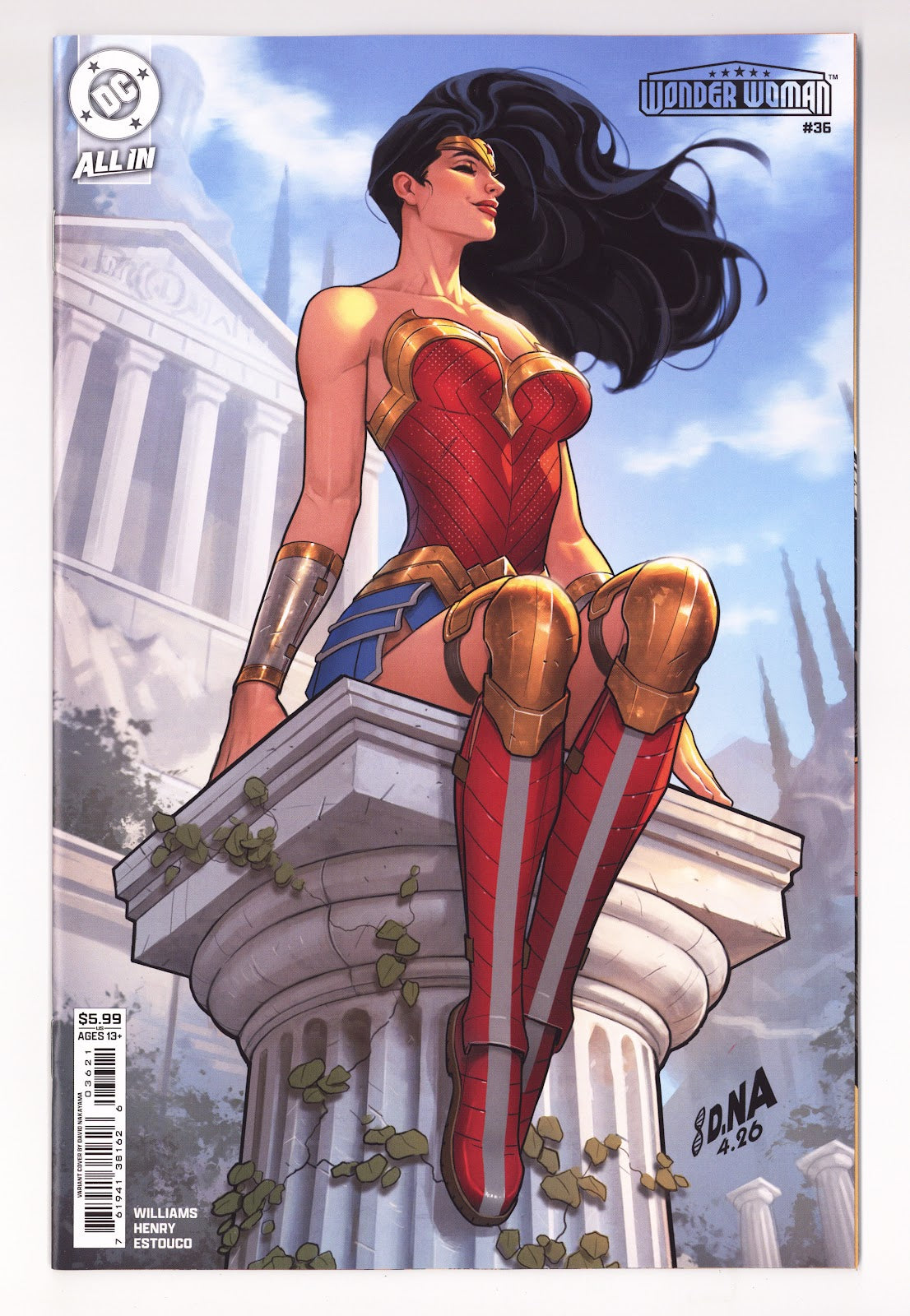Wonder Woman Vol 6 36 Nakayama Variant (2026)