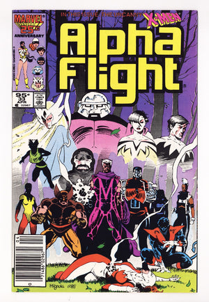 Alpha Flight Vol 1 33 VF (8.0) (1986) Canadian Price Variant