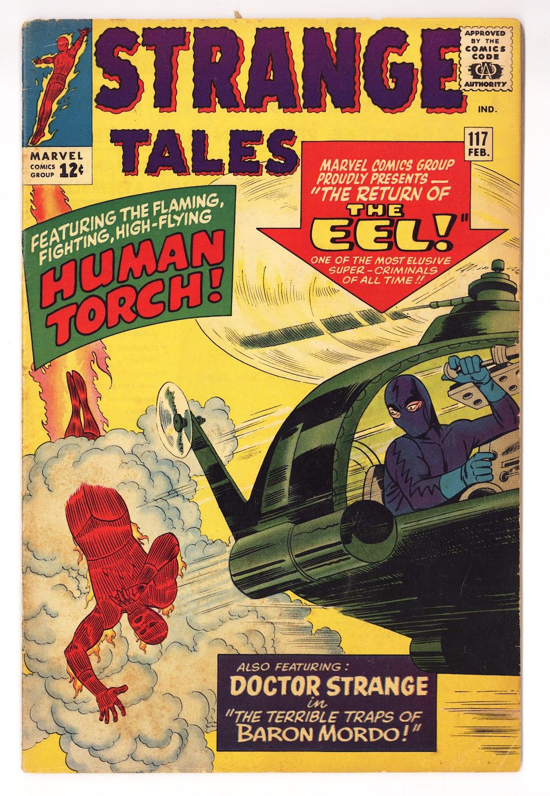 Strange Tales Vol 1 117 VG/FN (5.0) (1964) 