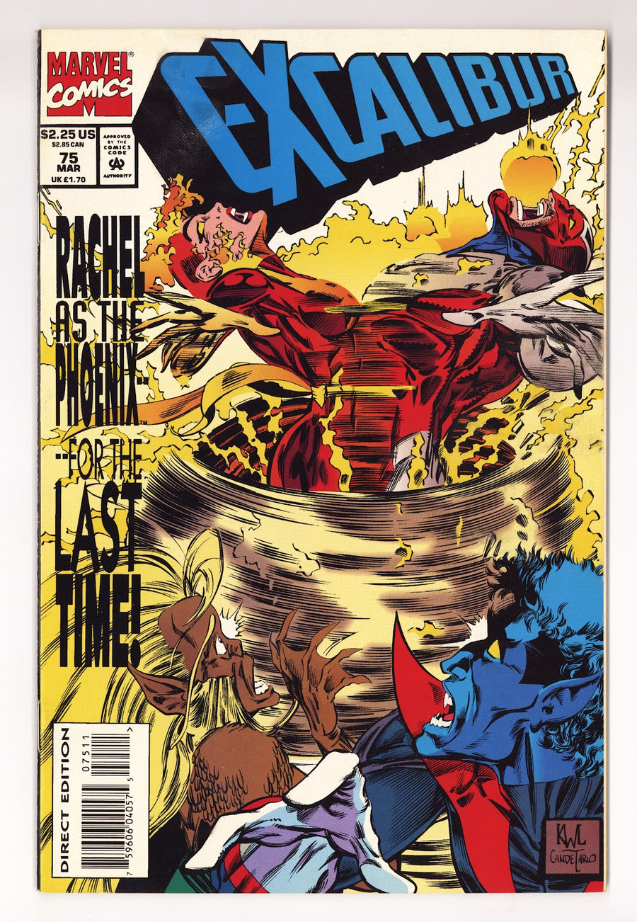Excalibur Vol 1 75  Mid Grade   (1994)     