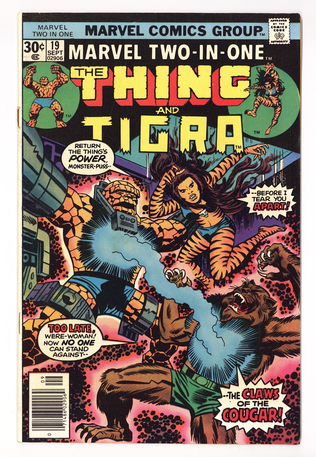 Marvel Two-in-One Vol 1 19  Low Grade   (1976)   Regular  