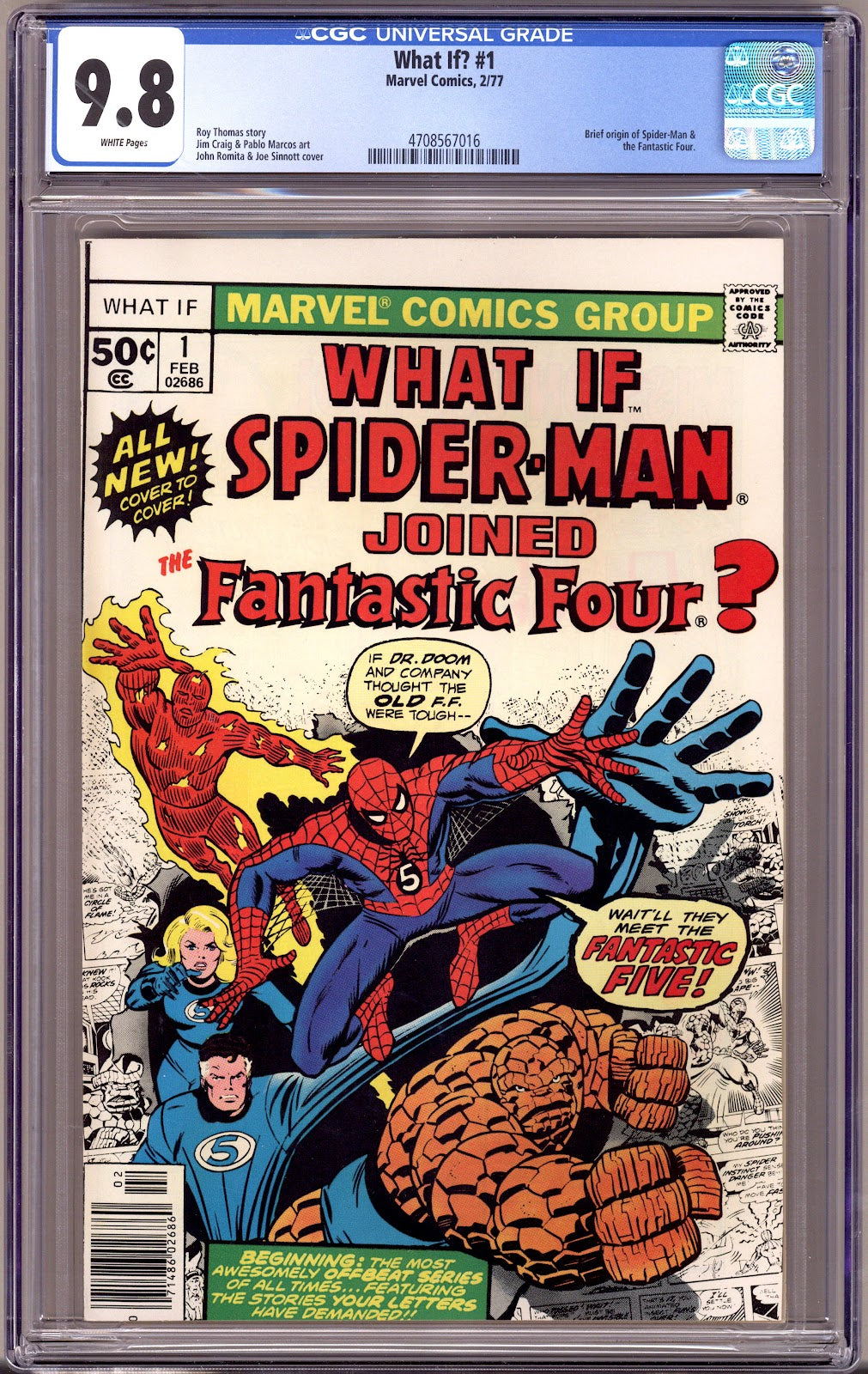 What If? Vol 1 1 CGC 9.8 (NM/M)   (1977)     