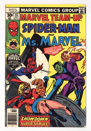 Marvel Team-Up Vol 1 62  Low Grade   (1977)   30¢