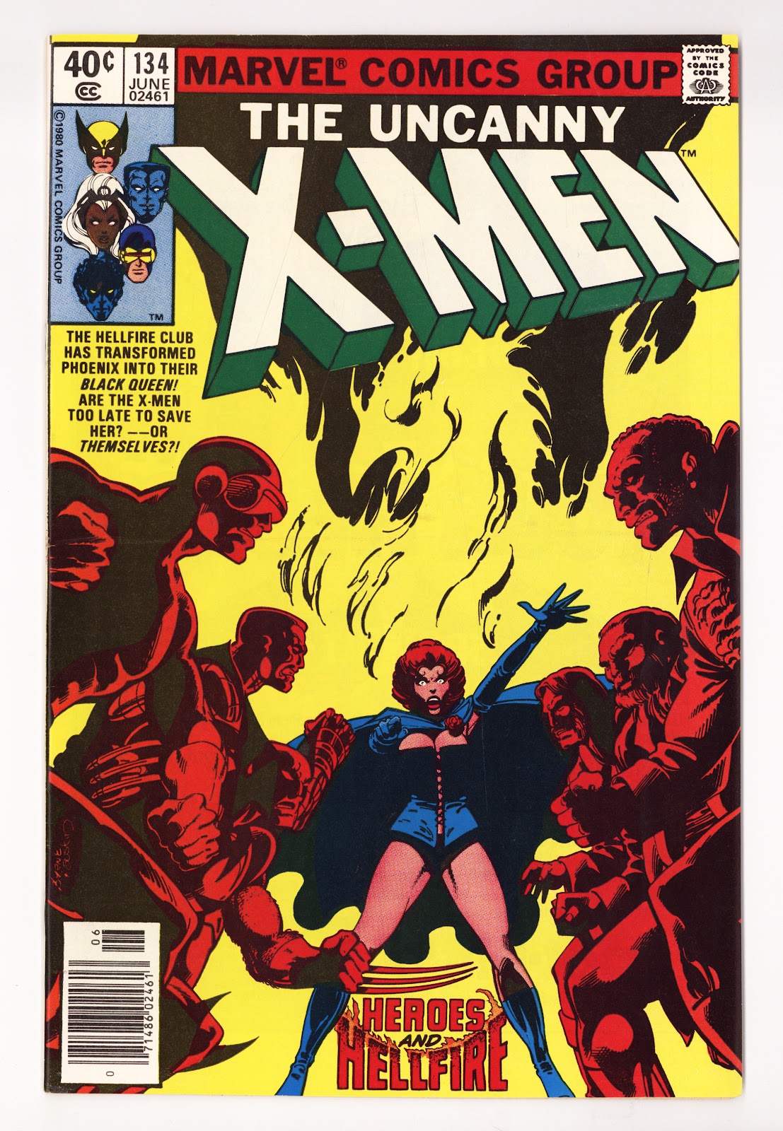 The X-Men Vol 1 134 VF- (7.5) (1980) Newsstand 