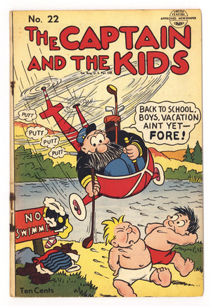 The Captain and the Kids   22  VG- (3.5)   (1951)