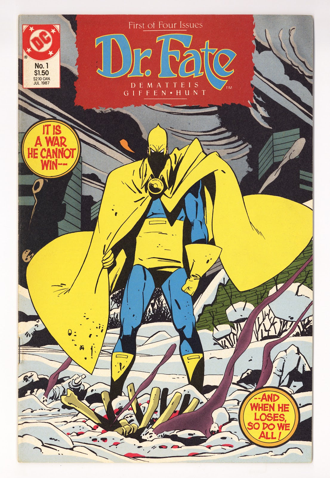 Doctor Fate Vol 1 1  Mid Grade   (1987)     