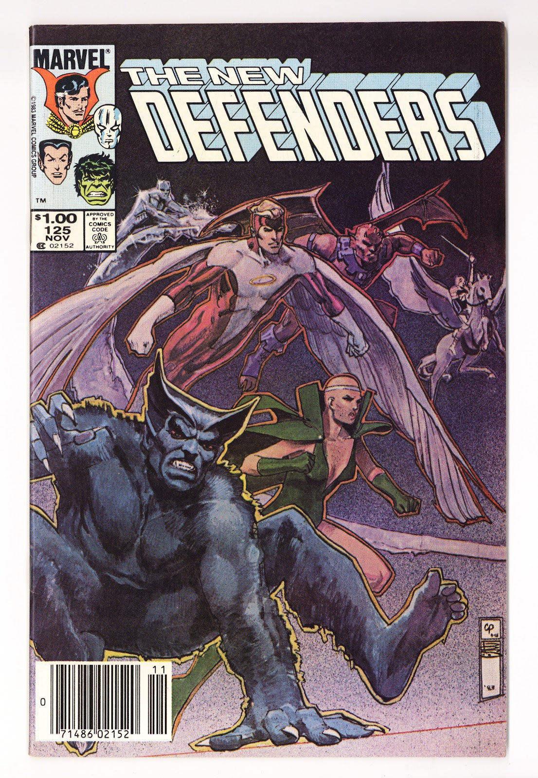 The Defenders Vol 1 125  High Grade   (1983)   Newsstand  