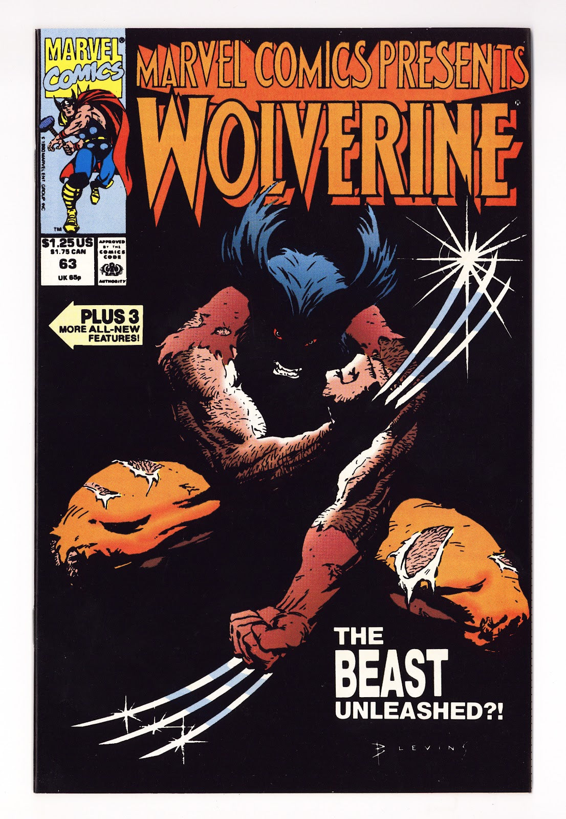 Marvel Comics Presents Vol 1 63 High Grade (1990) 