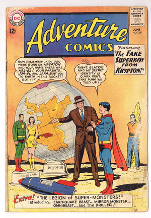 Adventure Comics Vol 1 309 Low Grade (1963)
