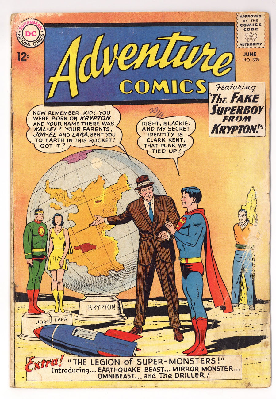 Adventure Comics Vol 1 309 Low Grade (1963) 