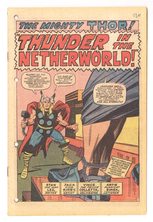 Thor Vol 1 130 Coverless (1966)