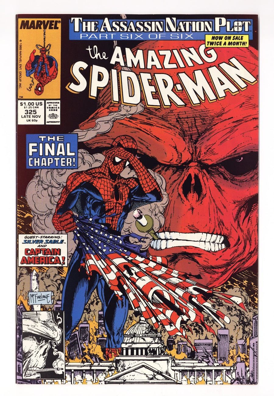 The Amazing Spider-Man Vol 1 325  VF+ (8.5)   (1989)