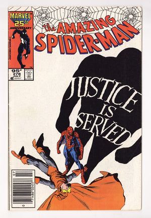 The Amazing Spider-Man Vol 1 278 VG+ (4.5) (1986) Canadian Price Variant