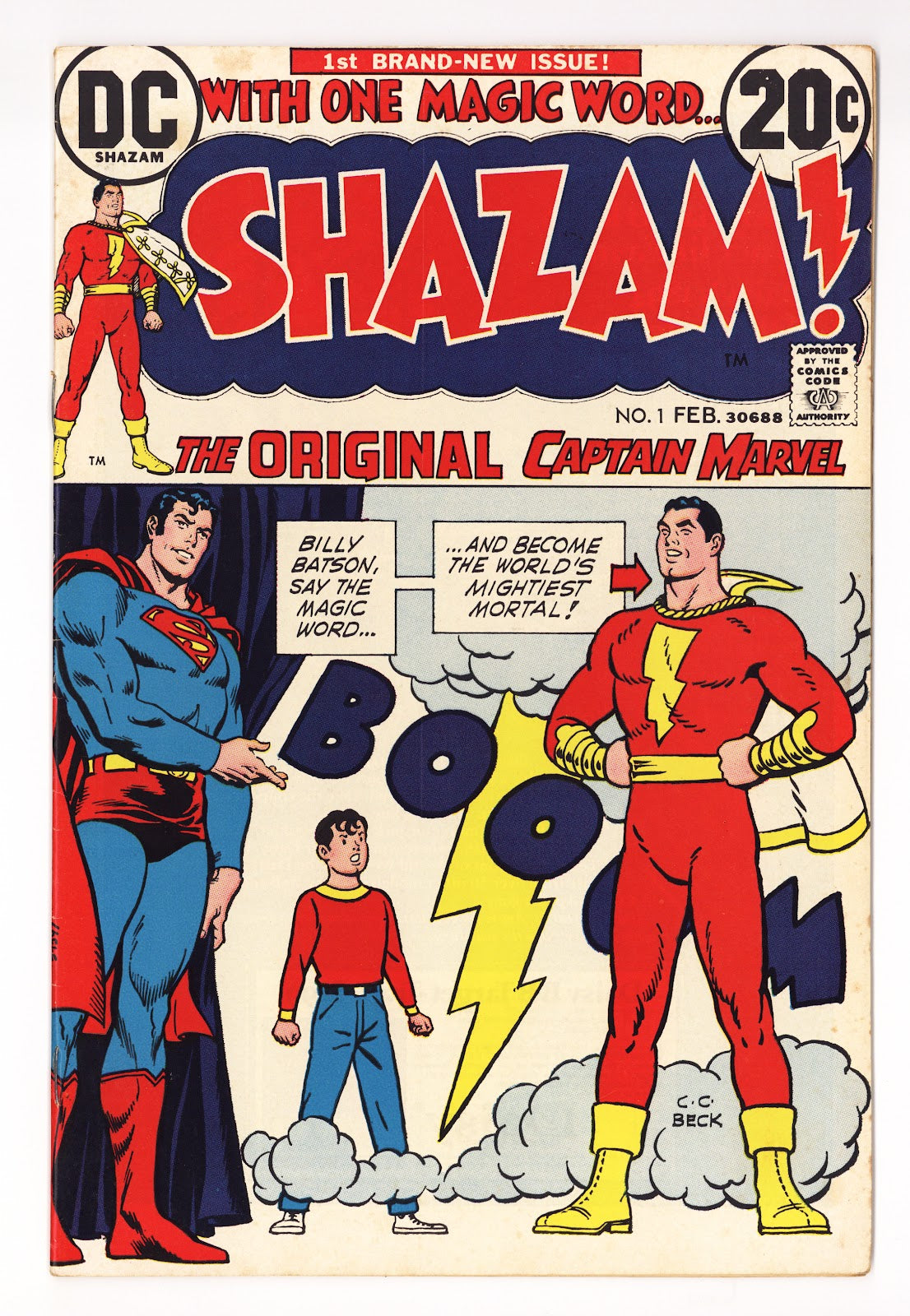 Shazam! Vol 1 1 FN (6.0) (1973) 
