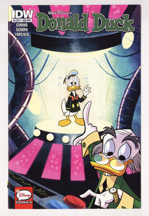 Donald Duck   4 / 371  Low Grade Strip of Back Cover Missing  (2015) Charm   Variant