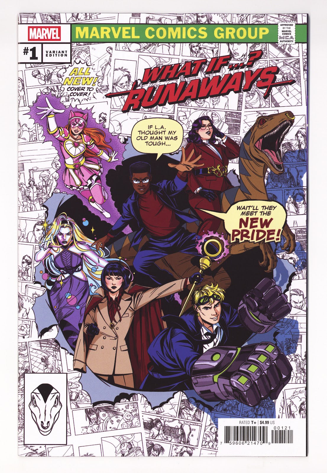 What If...? Runaways 1 Cola Homage Variant (2026)
