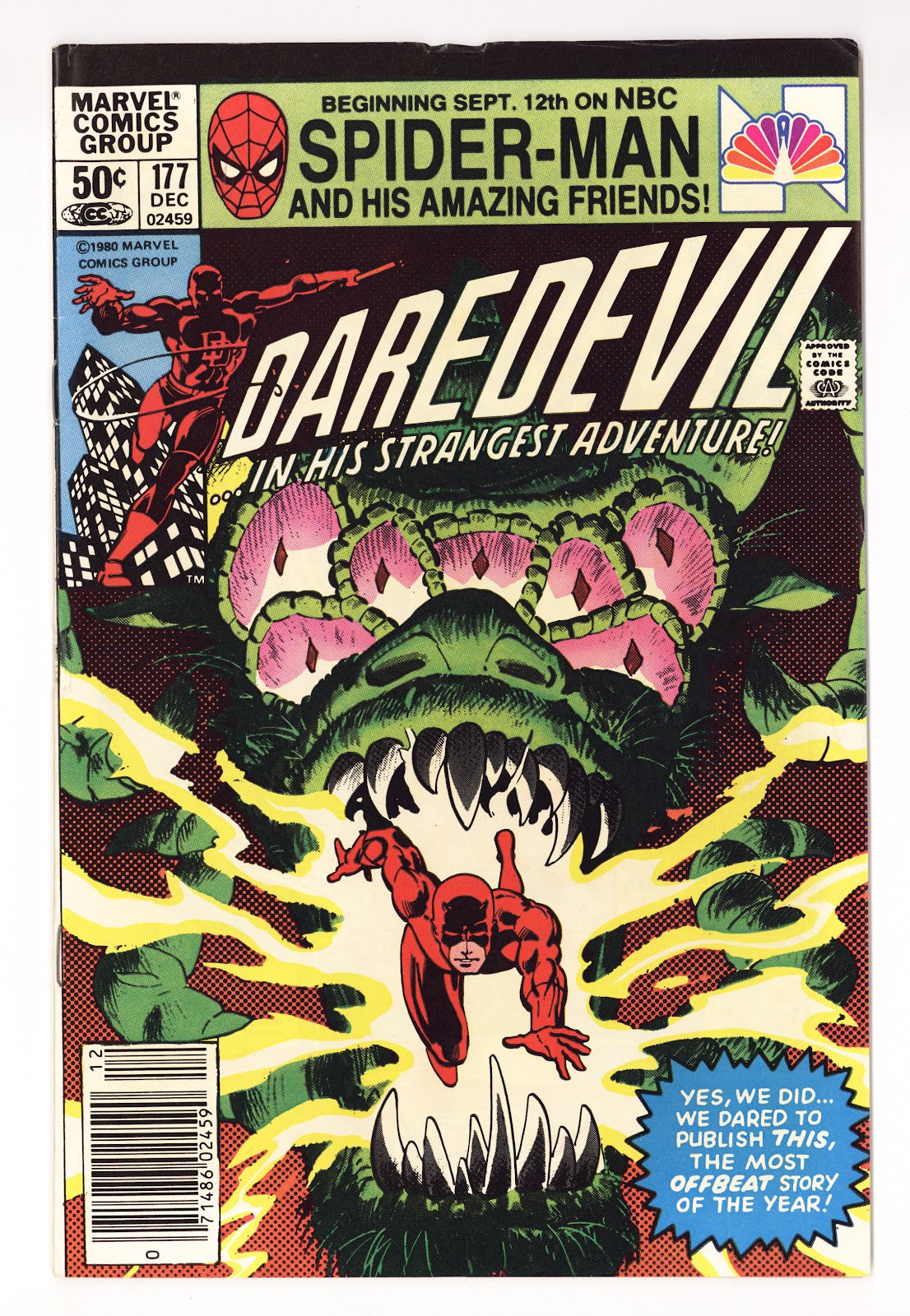 Daredevil Vol 1 177 FN+ (6.5) (1981) Newsstand 