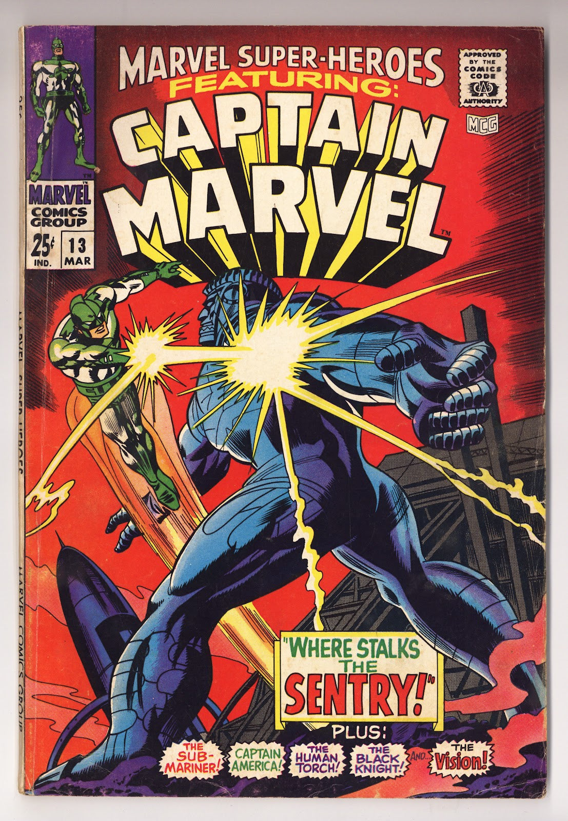 Marvel Super-Heroes Vol 1 13 FN- (5.5) (1968) 