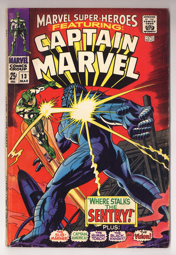 Marvel Super-Heroes Vol 1 13 FN- (5.5) (1968)