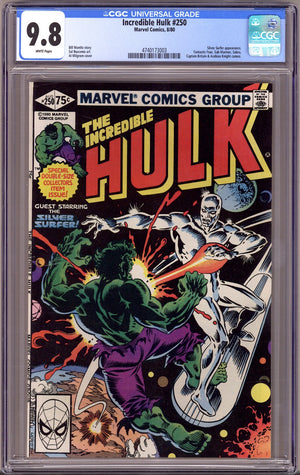 The Incredible Hulk Vol 1 250 CGC 9.8 (NM/M) (1980)