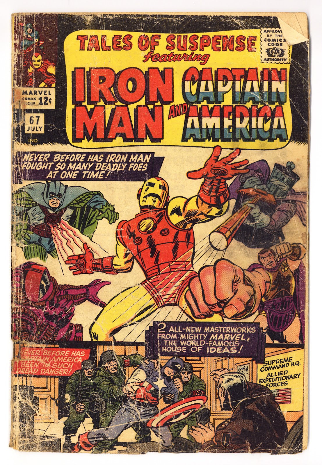 Tales of Suspense Vol 1 67 FR/GD (1.5) (1965) 