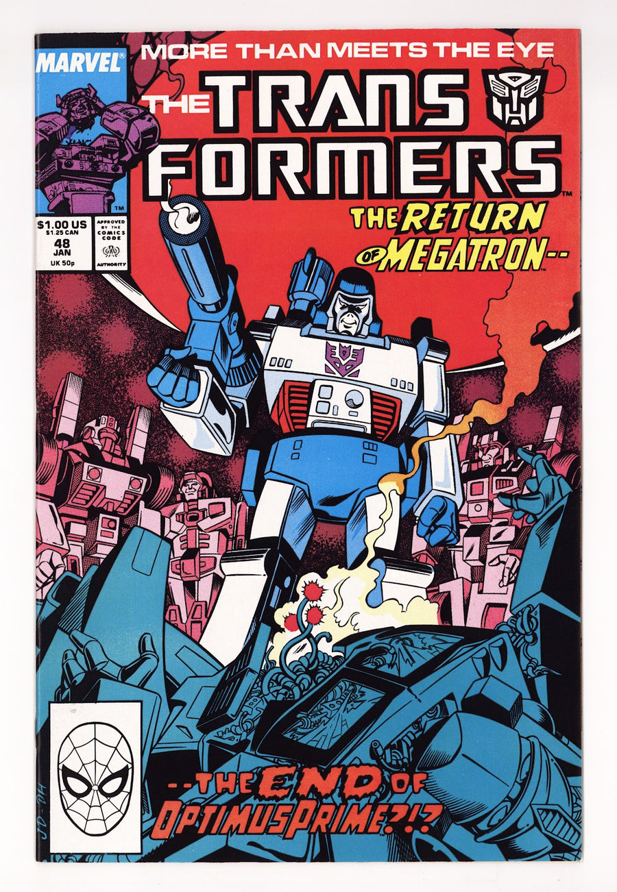 The Transformers Vol 1 48  VF/NM (9.0)   (1989)     