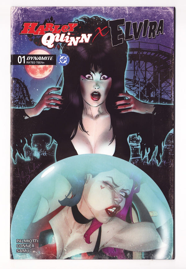 Harley Quinn x Elvira 1 High Grade (2025) Caldwell Variant